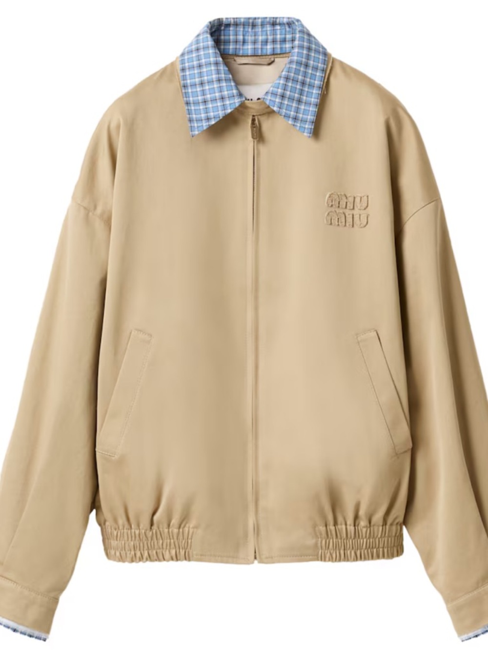 Miu Miu Cotton Chino Blouson Jacket